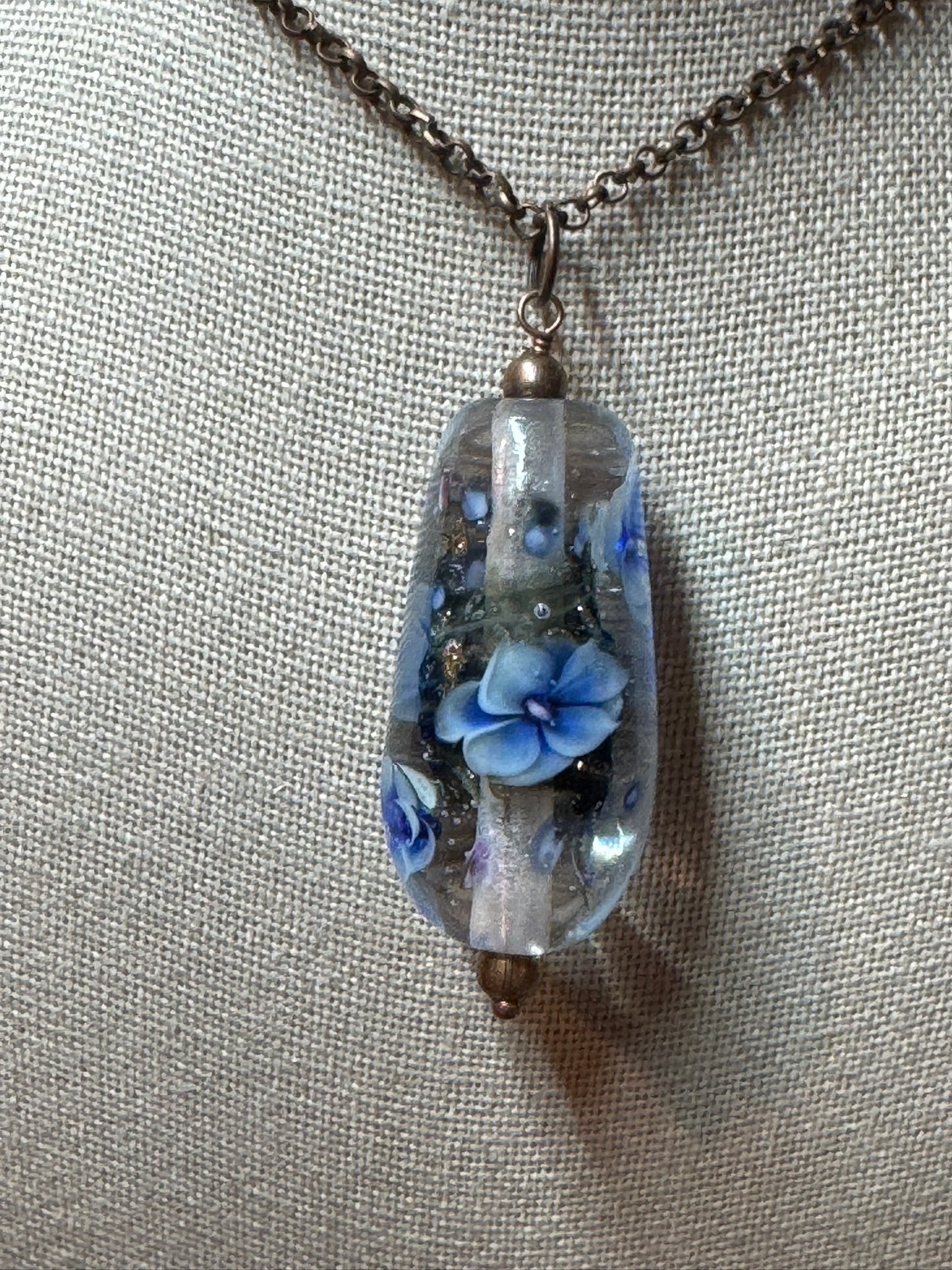 Rose of Sharon Necklace